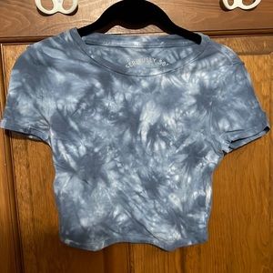 Tie-Dye Cropped Tee